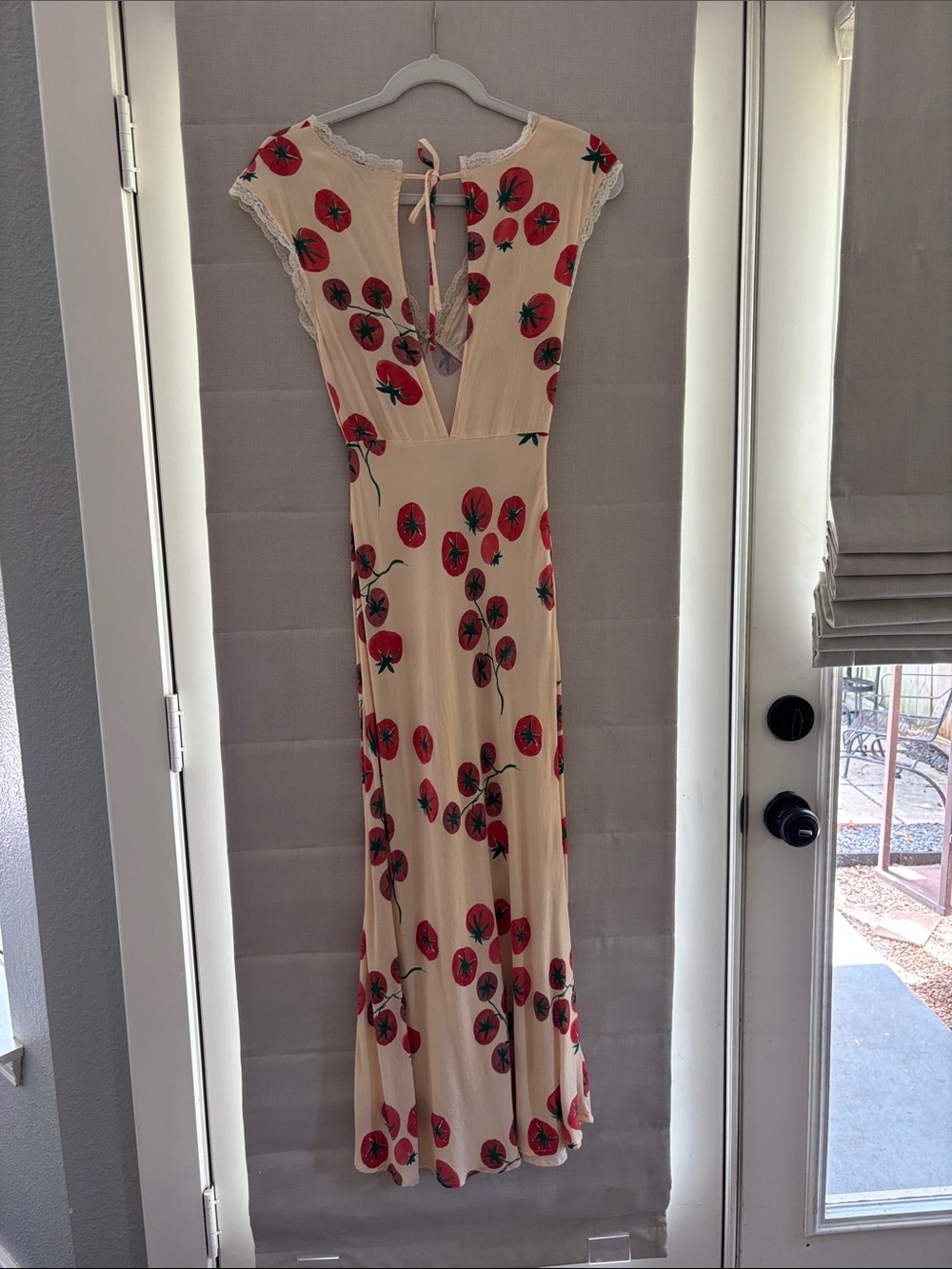 VRG GRL Tomato-Print Slip Dress - Picture 3 of 7